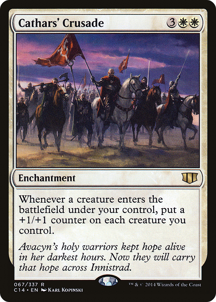 Cathars' Crusade | Commander 2014 #67