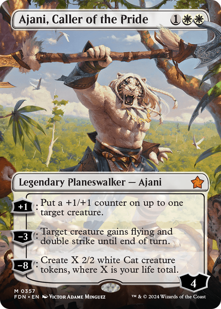 Ajani, Caller of the Pride | Foundations #357