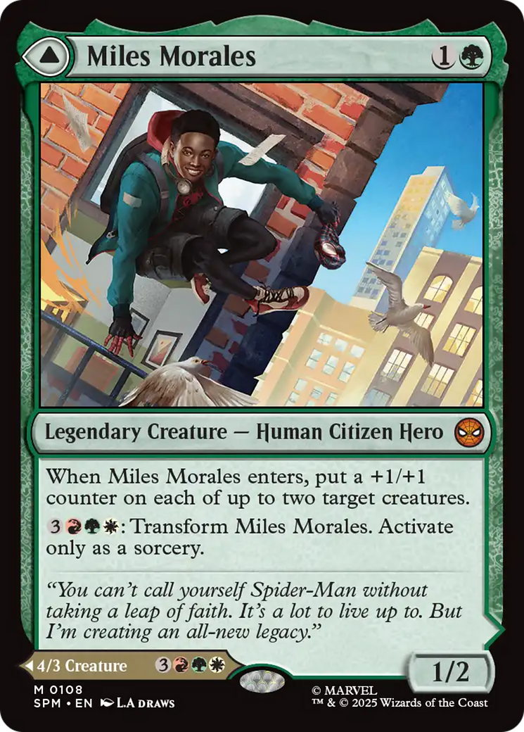 Miles Morales // Ultimate Spider-Man | Marvel's Spider-Man #108 [foil]