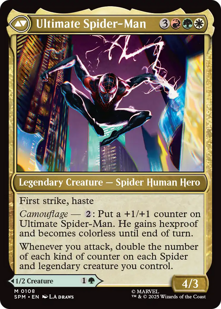 Miles Morales // Ultimate Spider-Man | Marvel's Spider-Man #108 [foil]