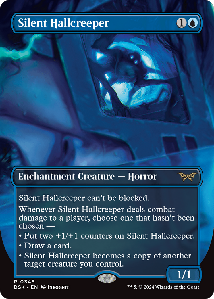 Silent Hallcreeper | Duskmourn: House of Horror #345 [foil]