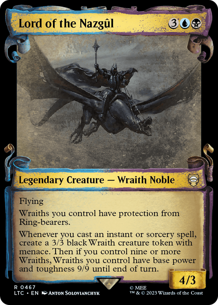 Lord of the Nazgûl | Tales of Middle-earth Commander #467 [foil]