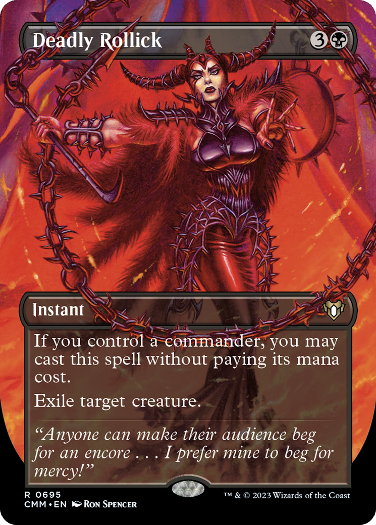 Deadly Rollick | Commander Masters #695 [foil]