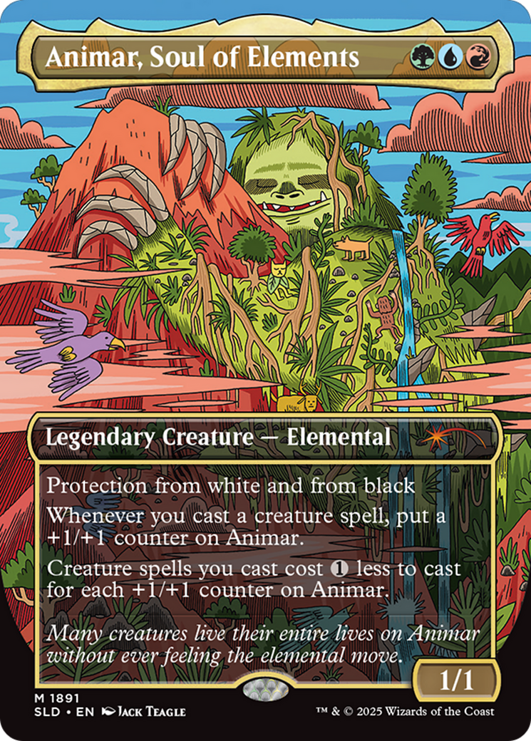 Animar, Soul of Elements | Secret Lair Drop #1891 [foil]