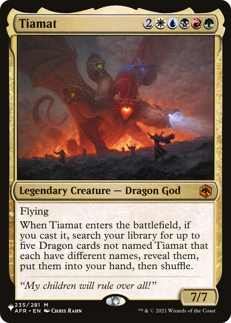 Tiamat | The List #AFR-235