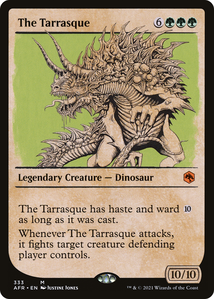 The Tarrasque | Adventures in the Forgotten Realms #333 [foil]