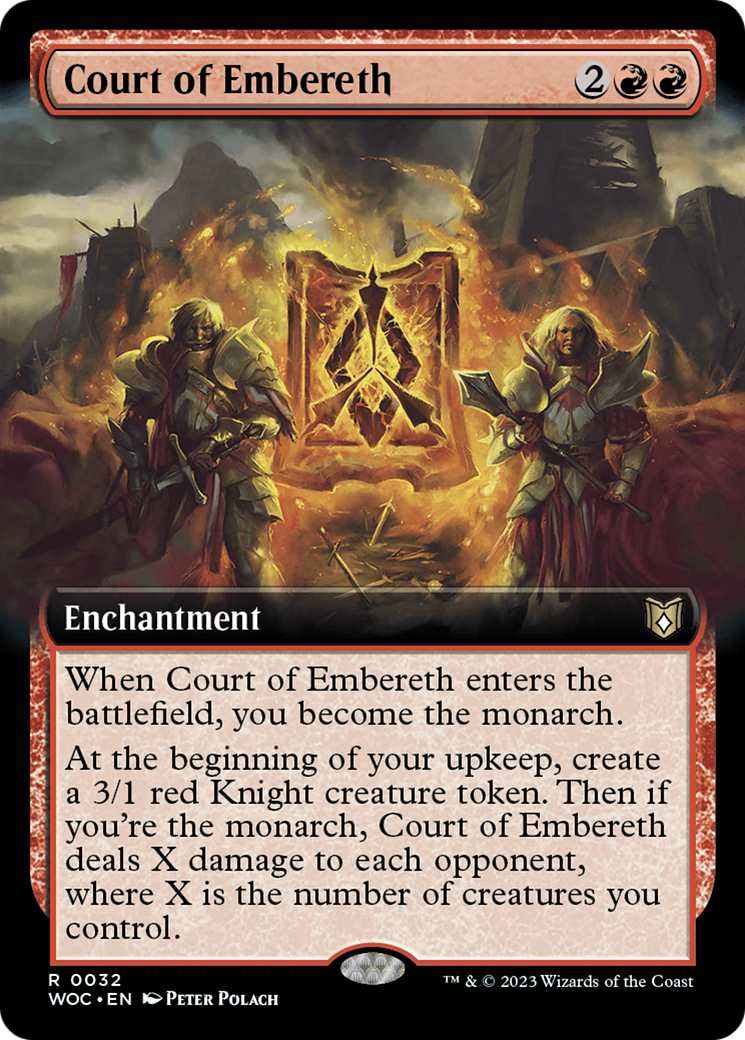 Court of Embereth | Wilds of Eldraine Commander #32 [foil]