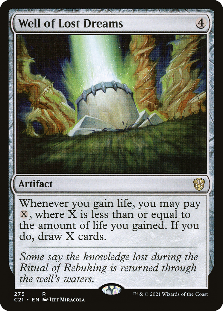 Well of Lost Dreams | Commander 2021 #275