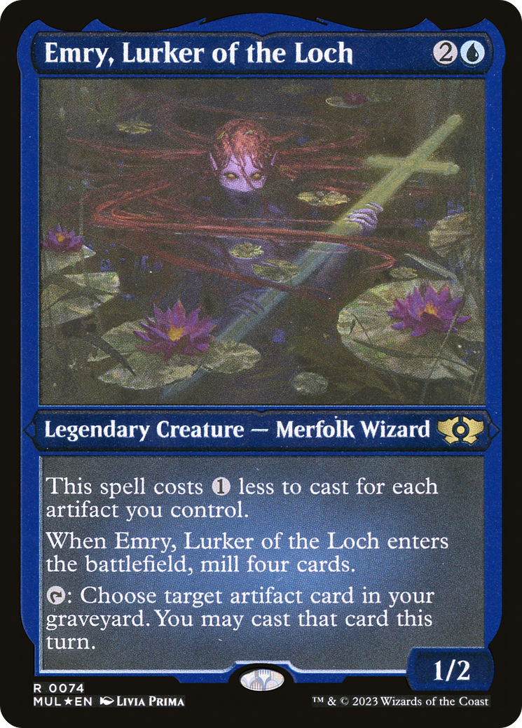Emry, Lurker of the Loch | Multiverse Legends #74 [etched]