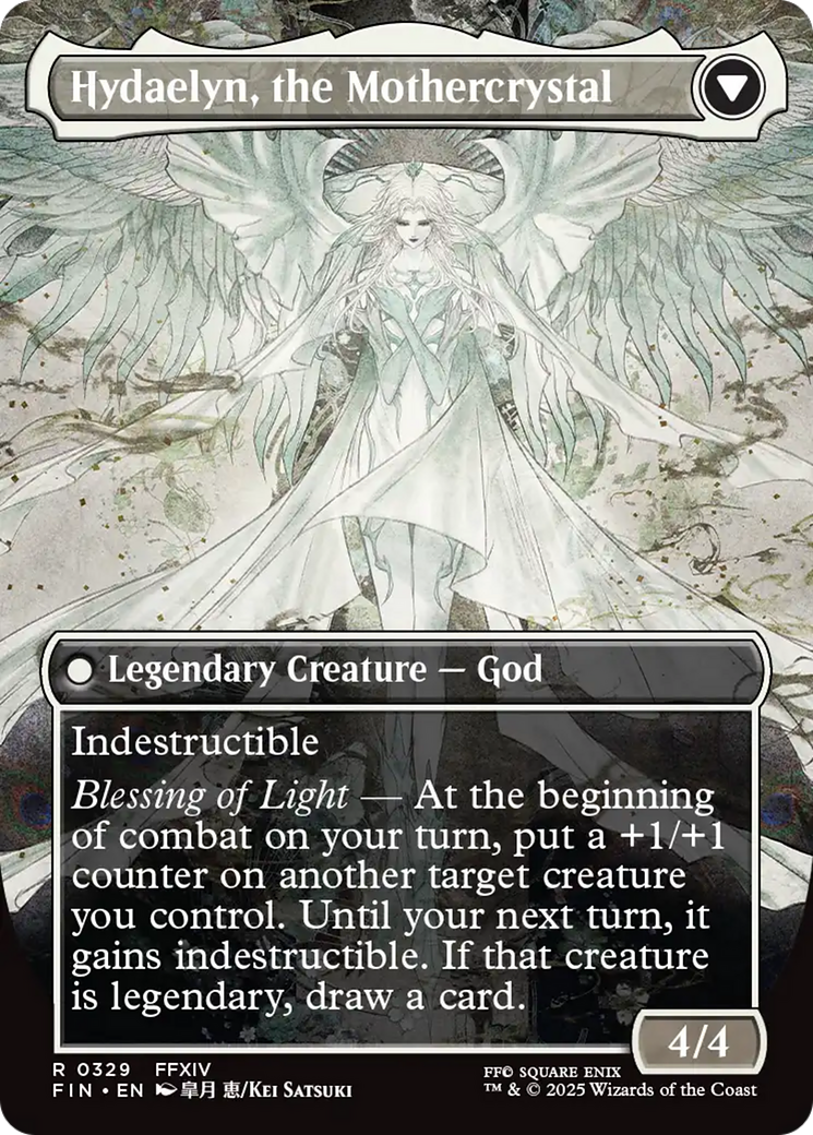 Venat, Heart of Hydaelyn // Hydaelyn, the Mothercrystal | Final Fantasy #329 [foil]