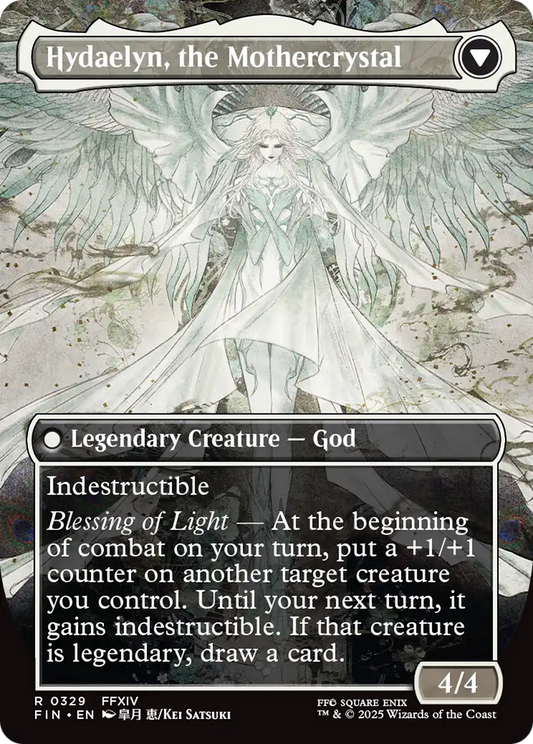 Venat, Heart of Hydaelyn // Hydaelyn, the Mothercrystal | Final Fantasy #329 [foil]