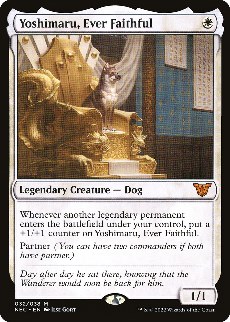 Yoshimaru, Ever Faithful | Neon Dynasty Commander #32