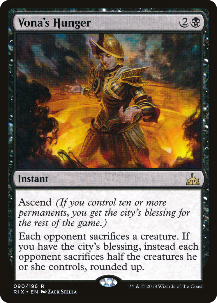 Vona's Hunger | Rivals of Ixalan #90