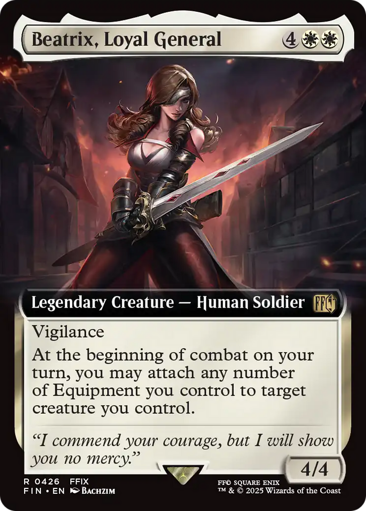Beatrix, Loyal General | Final Fantasy #426 [foil]