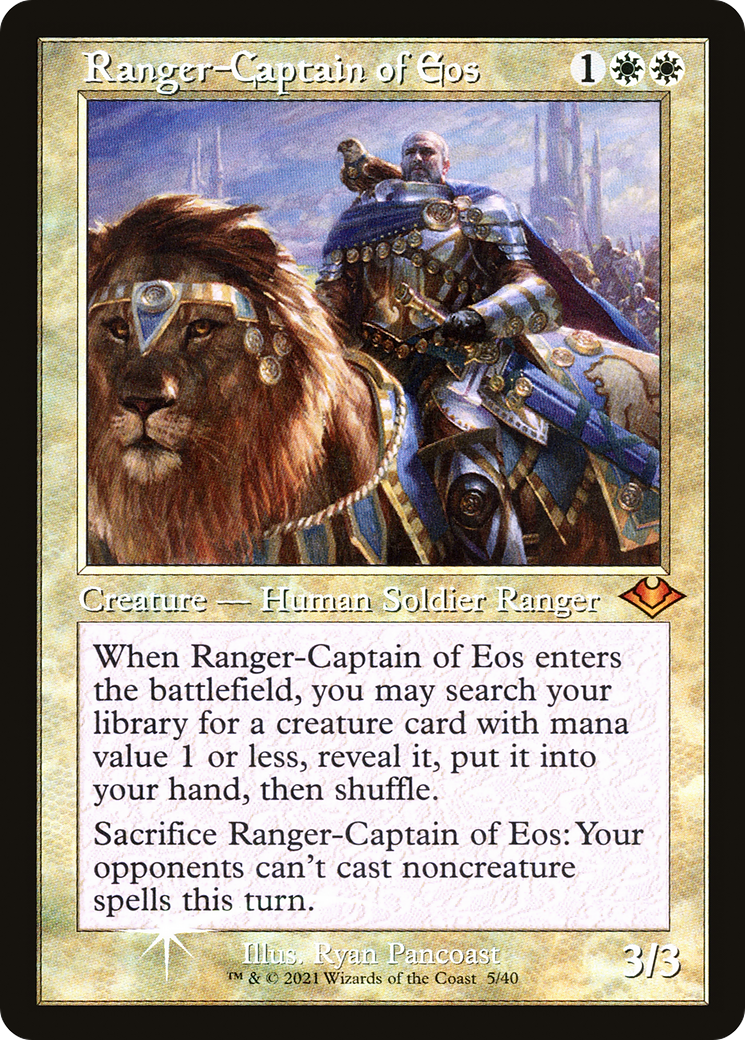 Ranger-Captain of Eos | Modern Horizons 1 Timeshifts #5 [etched]