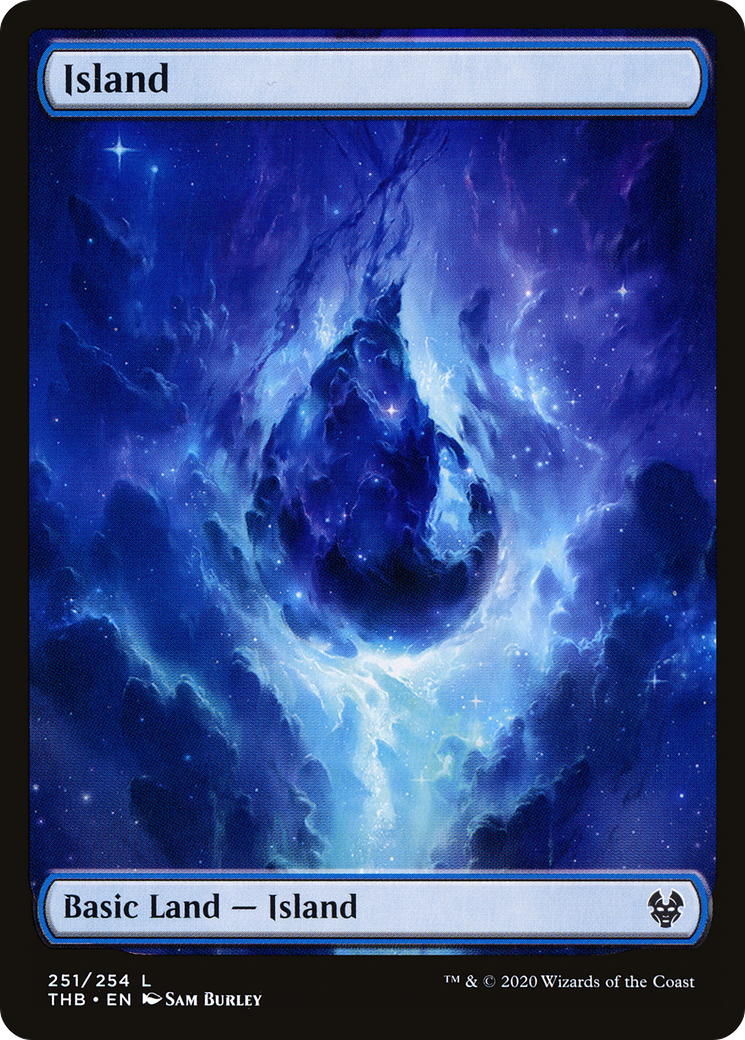 Island | Theros Beyond Death #251 [foil]