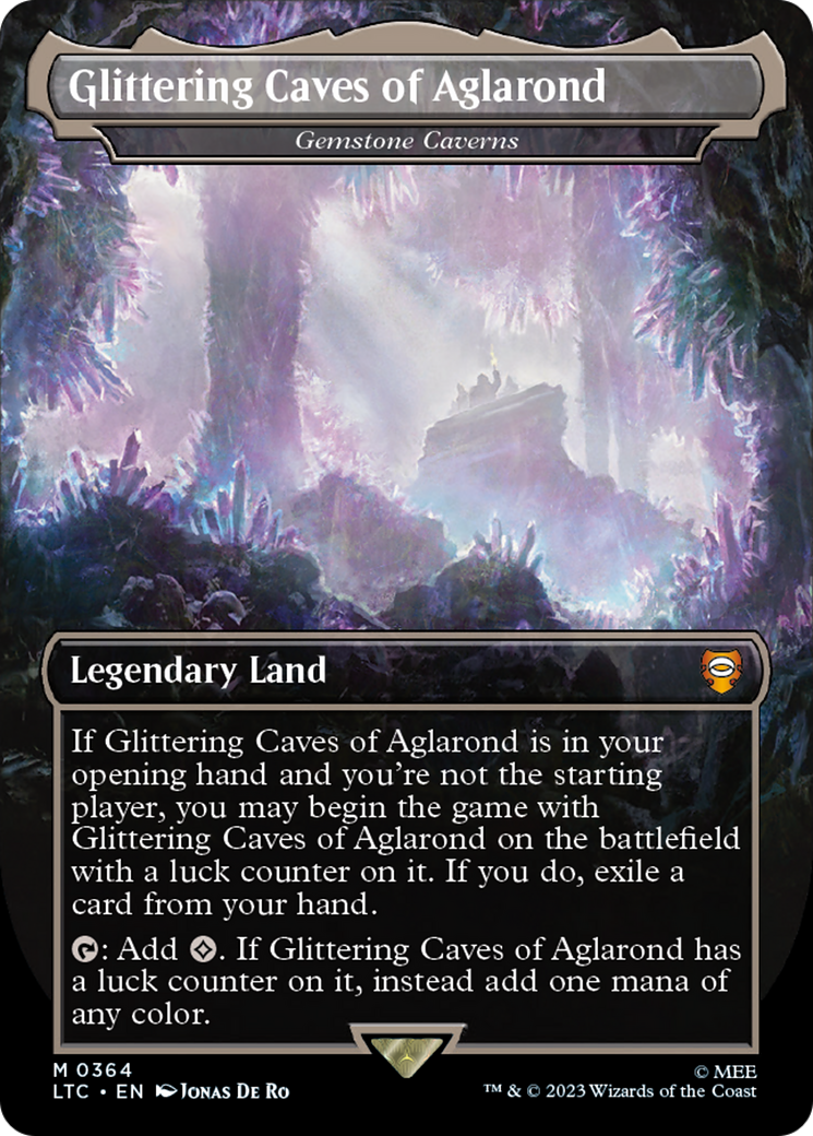 Gemstone Caverns | Tales of Middle-earth Commander #364 [foil]