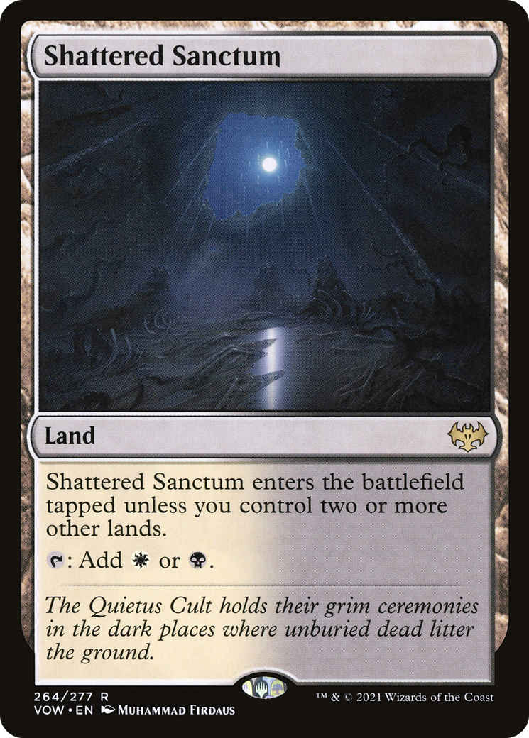 Shattered Sanctum | Innistrad: Crimson Vow #264 [foil]