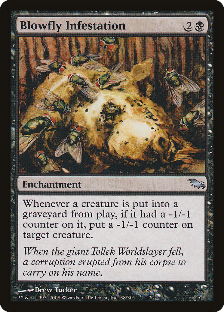 Blowfly Infestation | Shadowmoor #58 [foil]