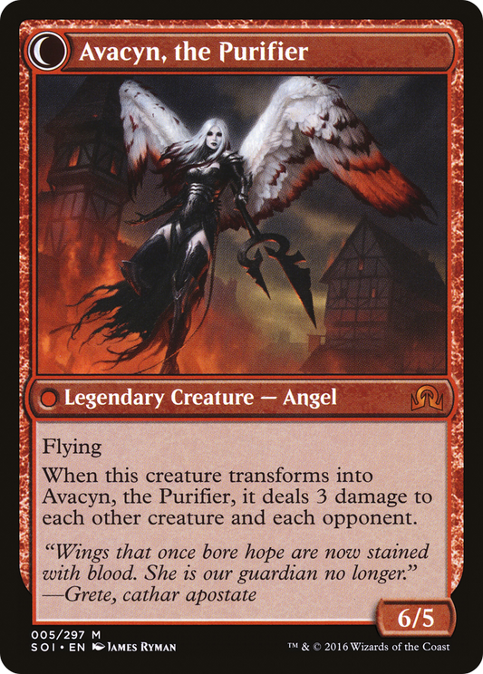 Archangel Avacyn // Avacyn, the Purifier | Shadows over Innistrad #5