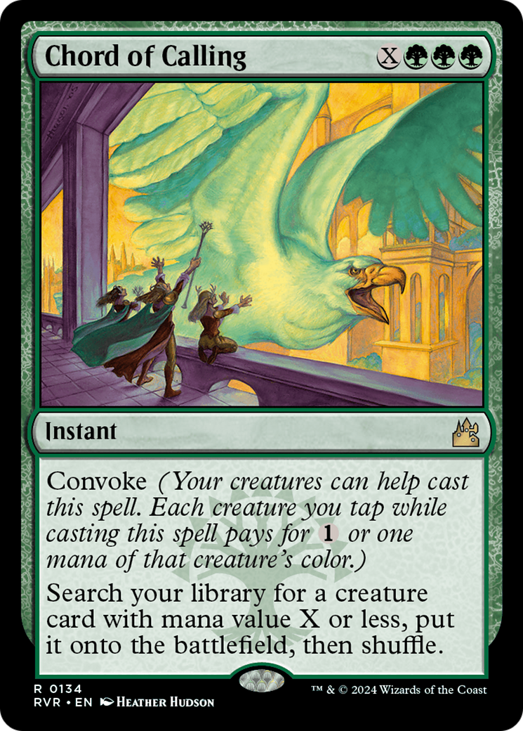 Chord of Calling | Ravnica Remastered #134 [foil]