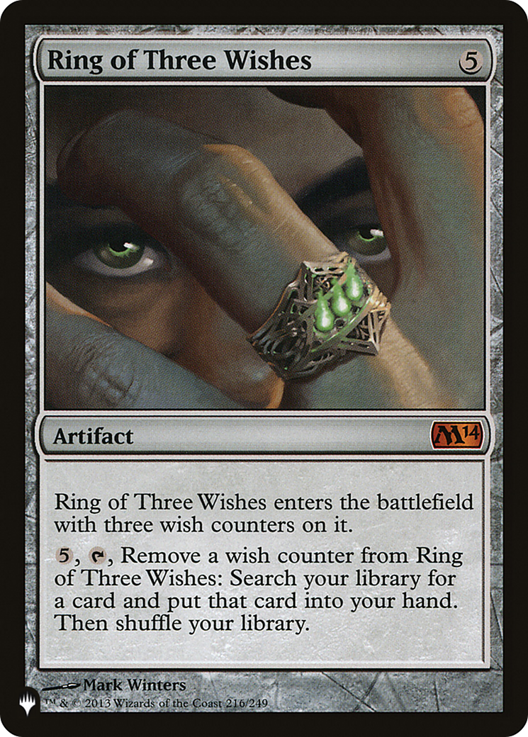 Ring of Three Wishes | The List #M14-216