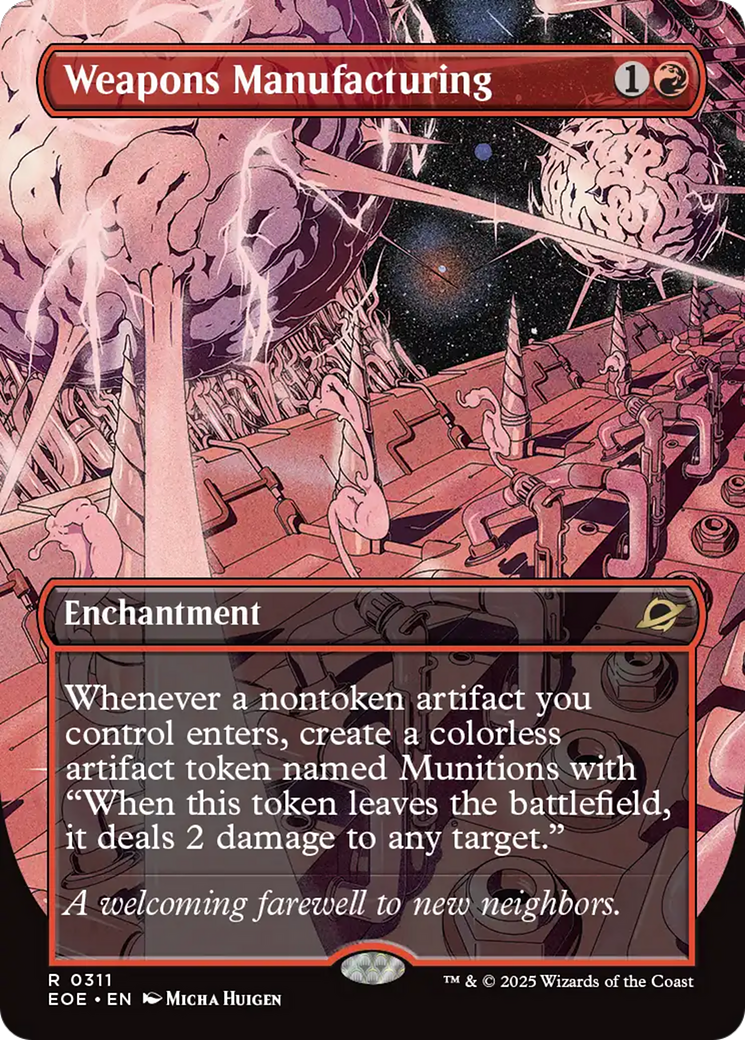 Weapons Manufacturing | Edge of Eternities #311 [foil]