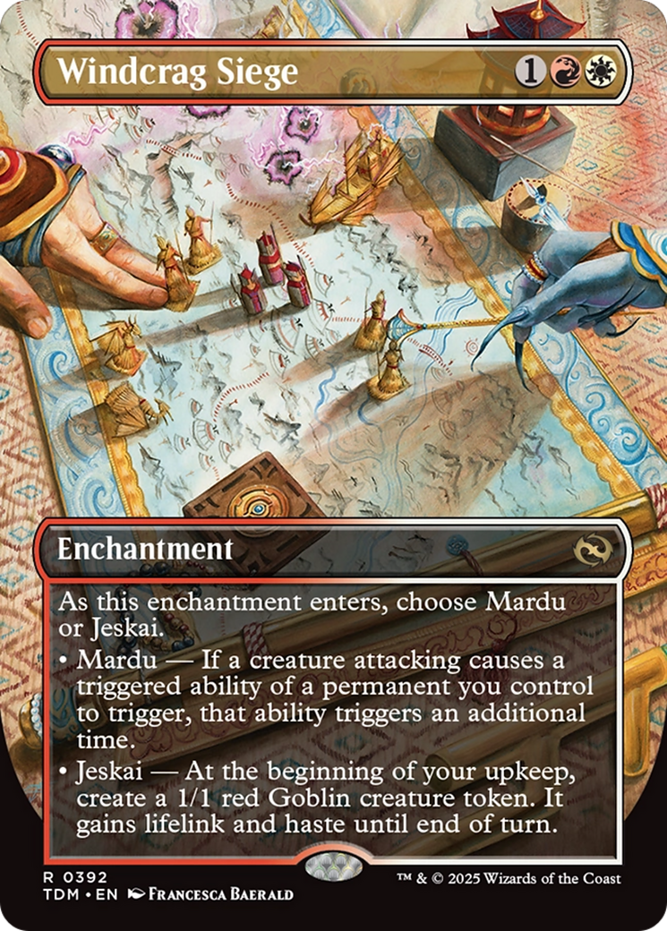 Windcrag Siege | Tarkir: Dragonstorm #392 [foil]