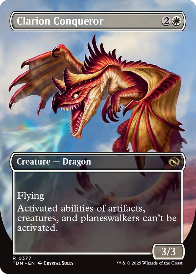 Clarion Conqueror // Clarion Conqueror | Tarkir: Dragonstorm #377 [foil]