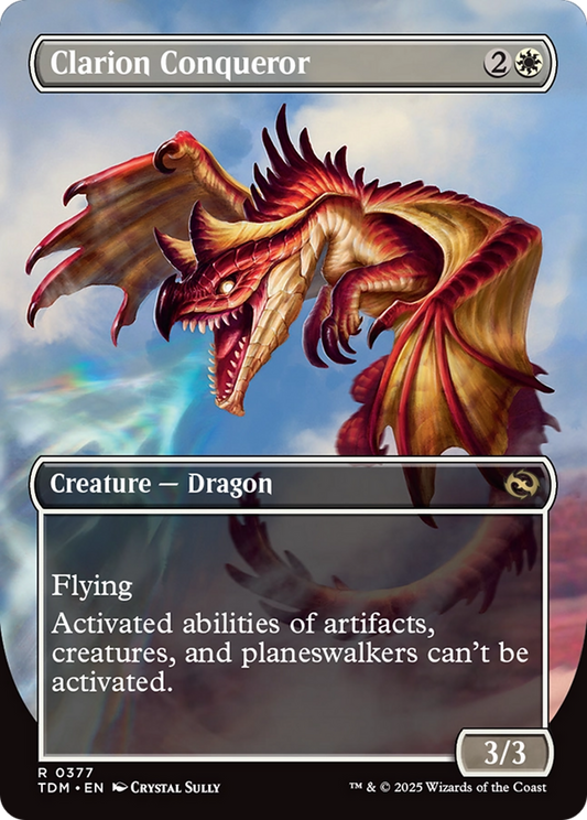 Clarion Conqueror // Clarion Conqueror | Tarkir: Dragonstorm #377 [foil]