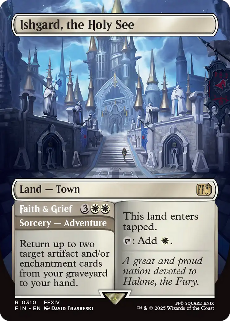 Ishgard, the Holy See // Faith & Grief | Final Fantasy #310 [foil]