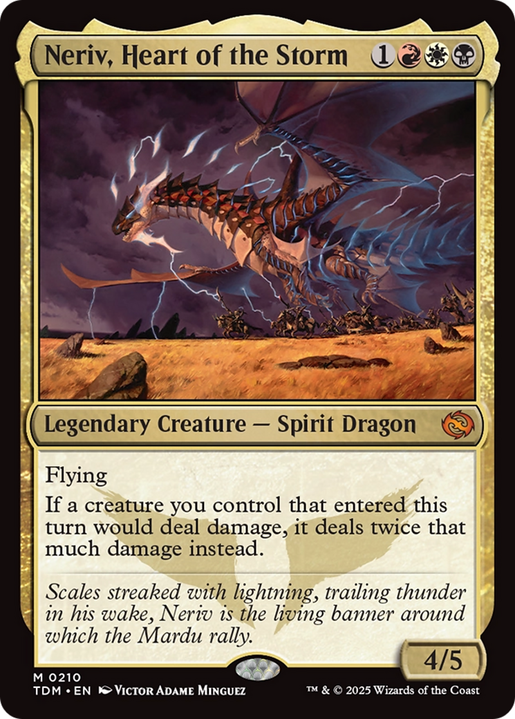 Neriv, Heart of the Storm | Tarkir: Dragonstorm #210
