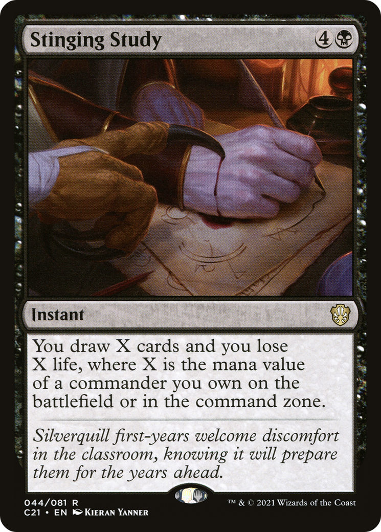 Stinging Study | Commander 2021 #44