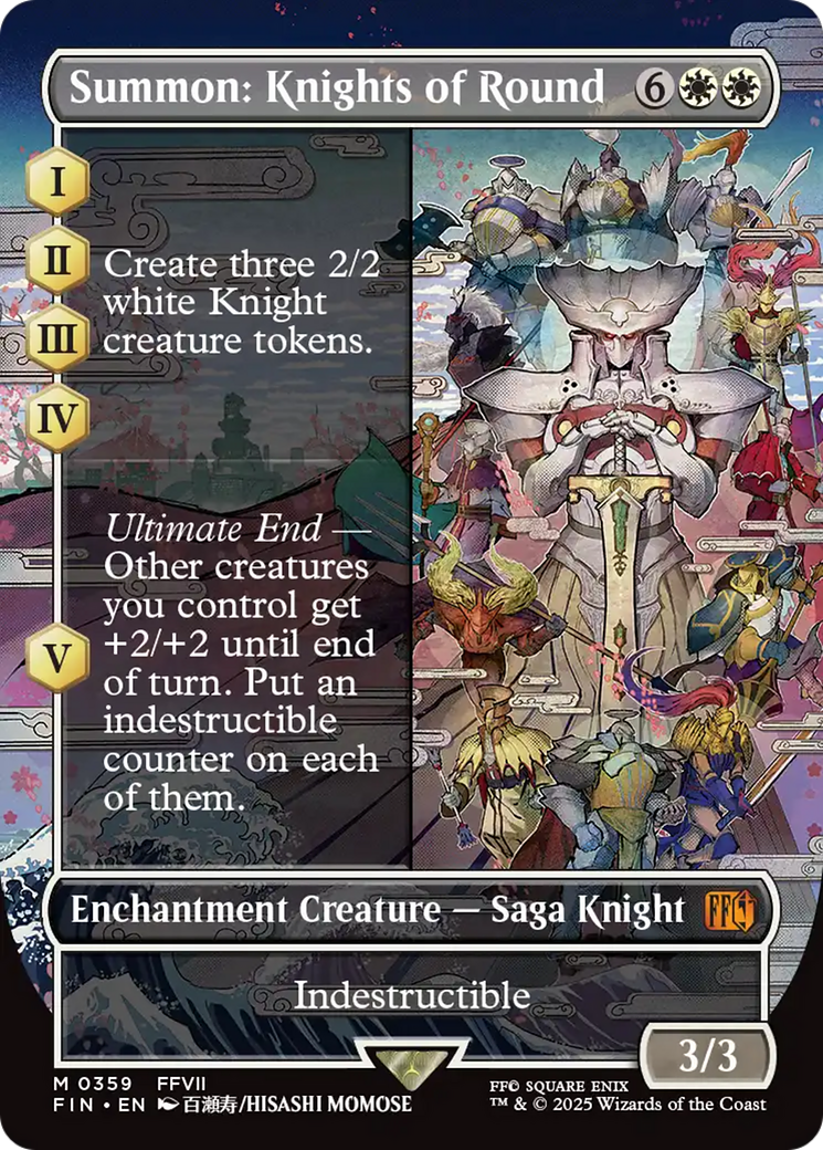Summon: Knights of Round | Final Fantasy #359 [foil]