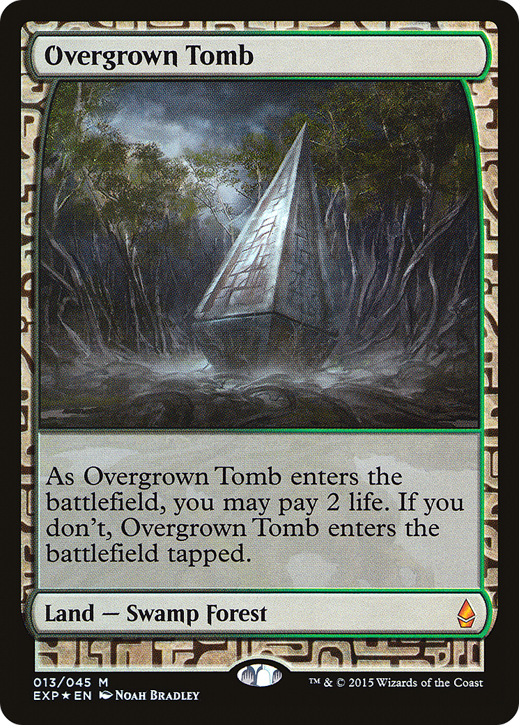 Overgrown Tomb | Zendikar Expeditions #13 [foil]