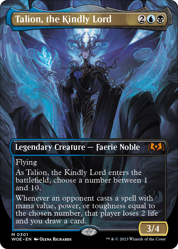Talion, the Kindly Lord | Wilds of Eldraine #301 [foil]