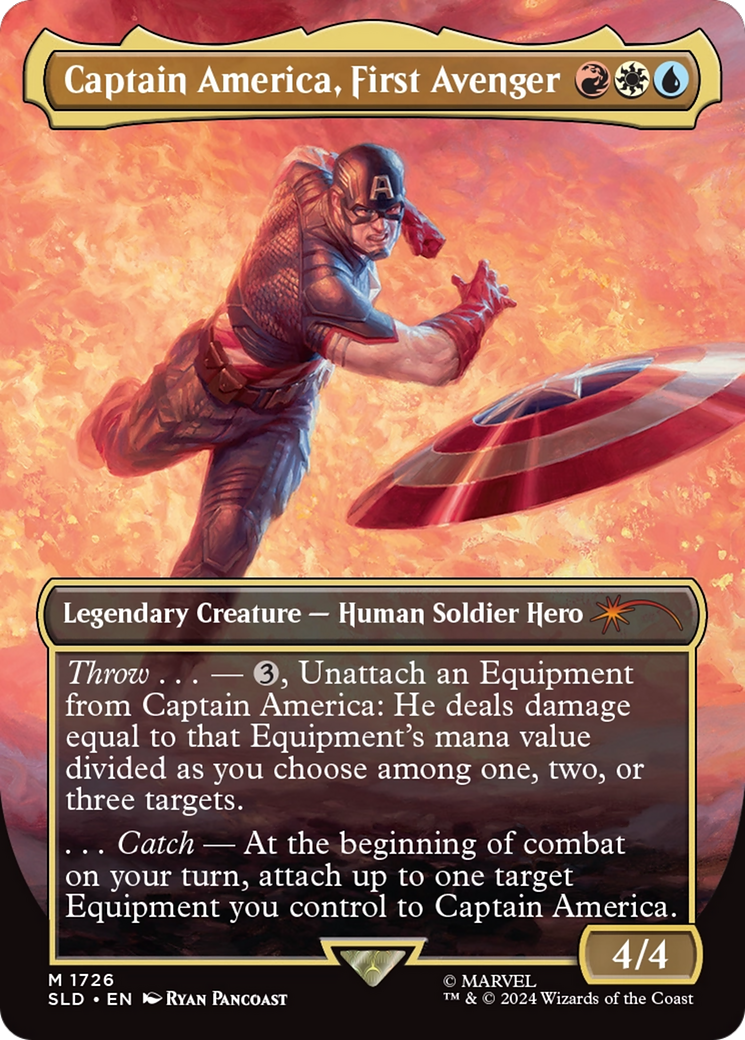 Captain America, First Avenger | Secret Lair Drop #1726 [foil]