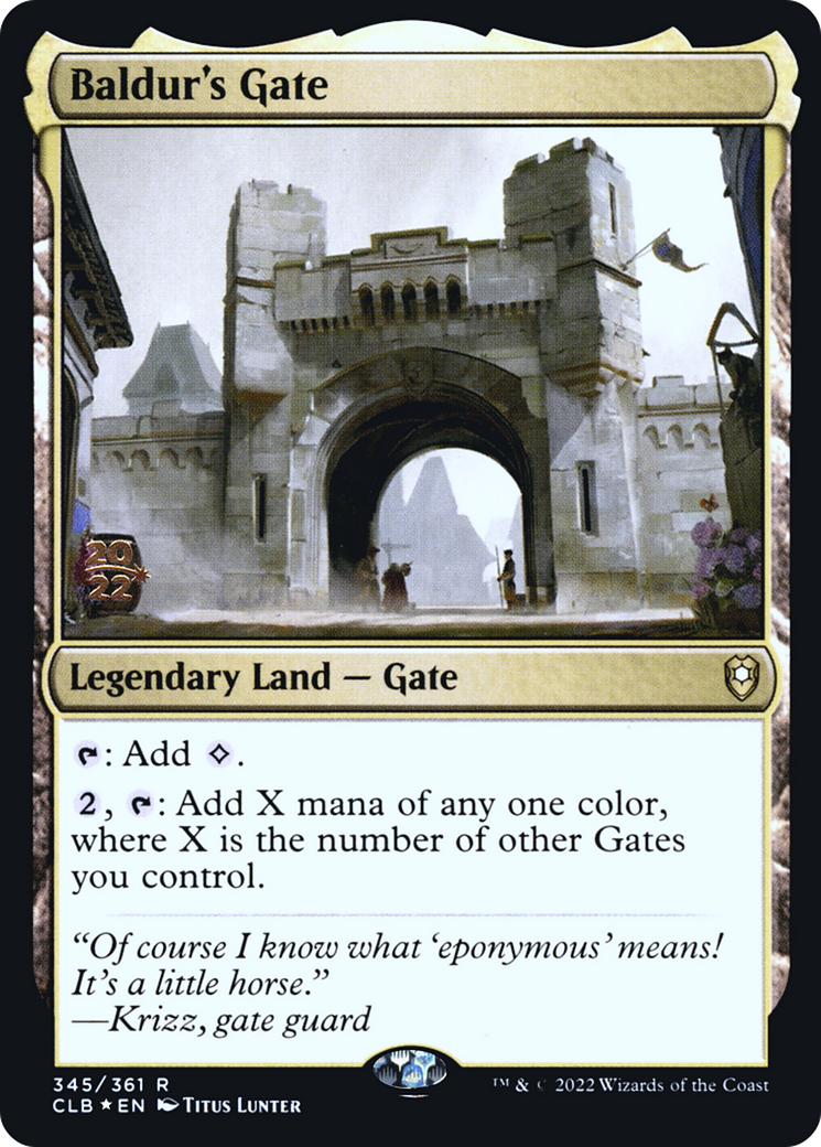 Baldur's Gate | Battle for Baldur's Gate Promos #345s [foil]