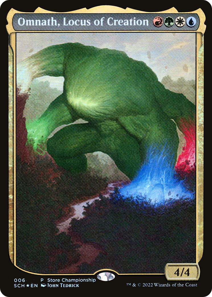 Omnath, Locus of Creation | Store Championships #6 [foil]