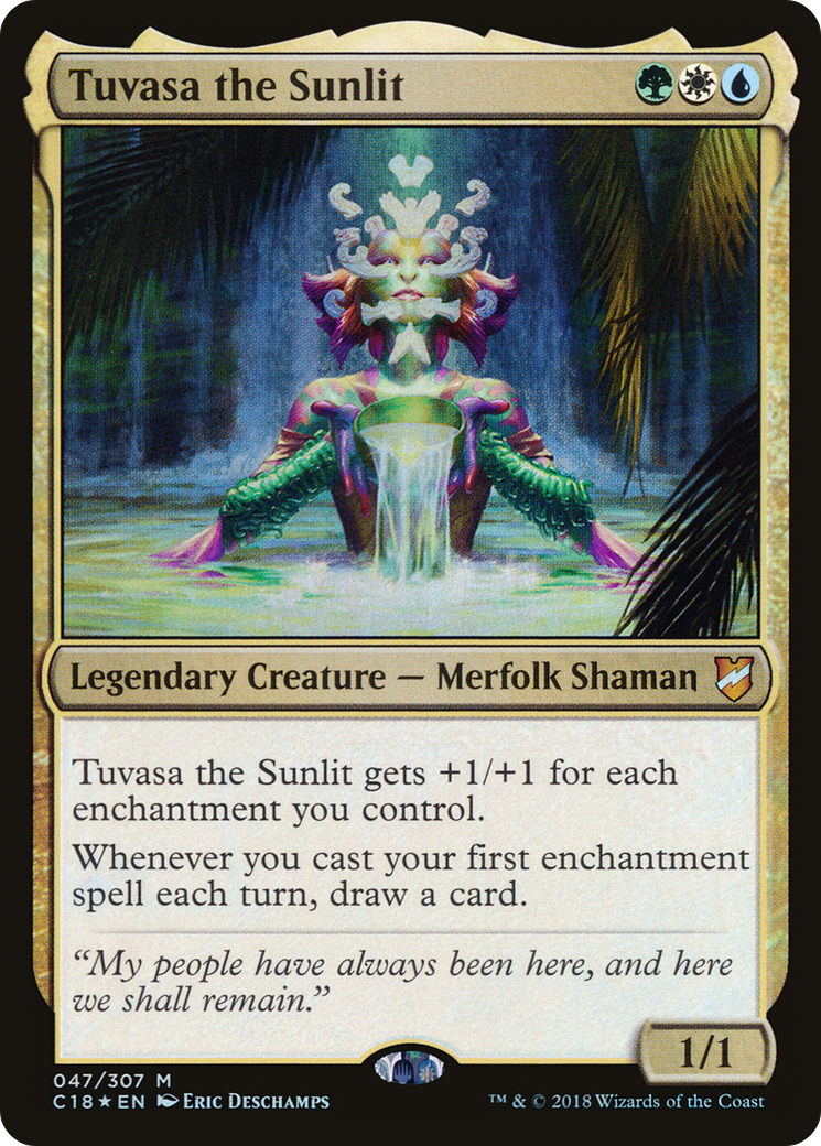 Tuvasa the Sunlit | Commander 2018 #47 [foil]