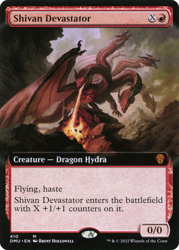 Shivan Devastator | Dominaria United #410 [foil]