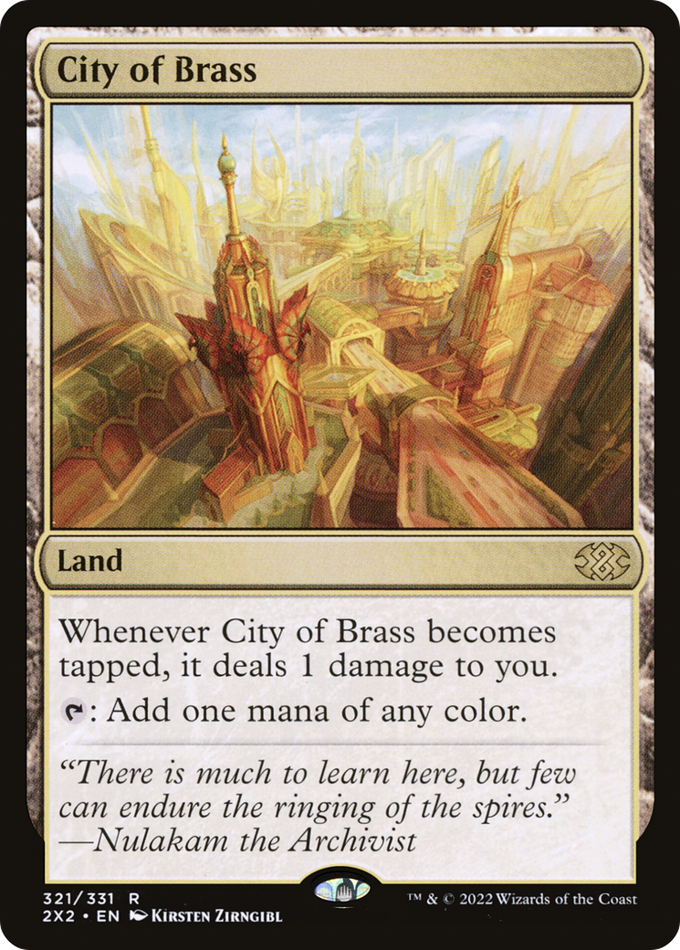 City of Brass | Double Masters 2022 #321 [foil]