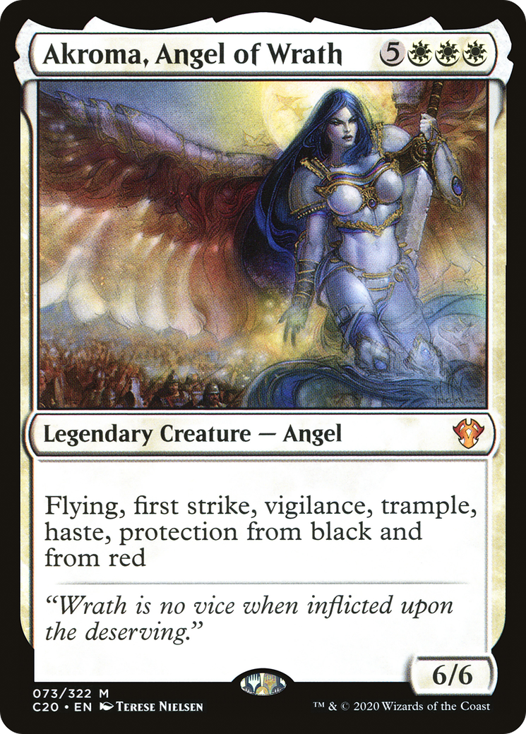 Akroma, Angel of Wrath | Commander 2020 #73