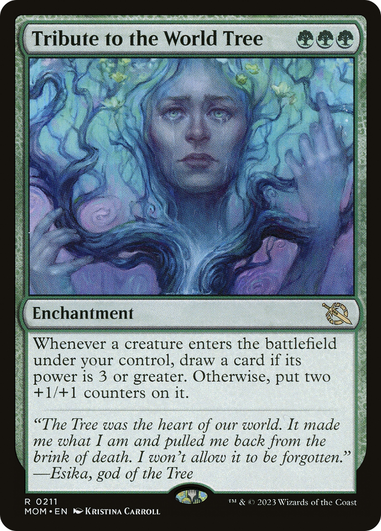 Tribute to the World Tree | March of the Machine #211 [foil]