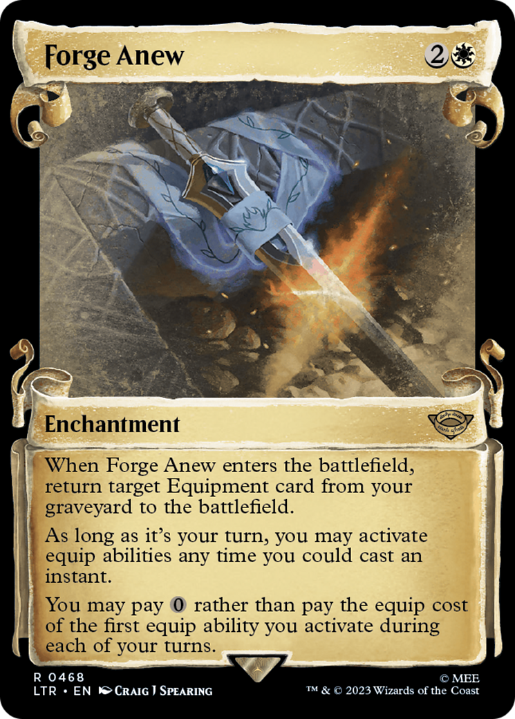 Forge Anew | The Lord of the Rings: Tales of Middle-earth #468 [foil]