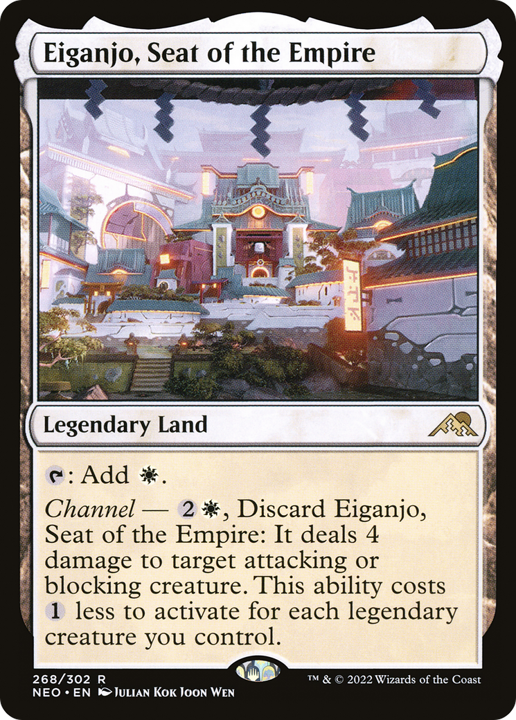 Eiganjo, Seat of the Empire | Kamigawa: Neon Dynasty #268