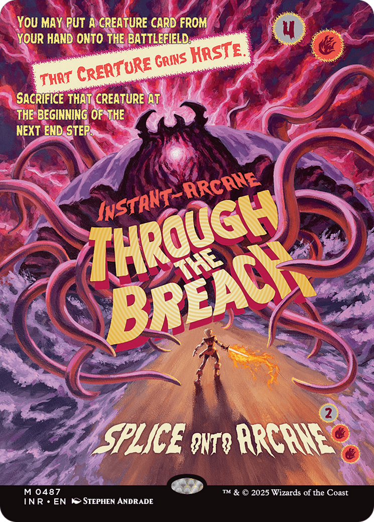 Through the Breach | Innistrad Remastered #487 [foil]