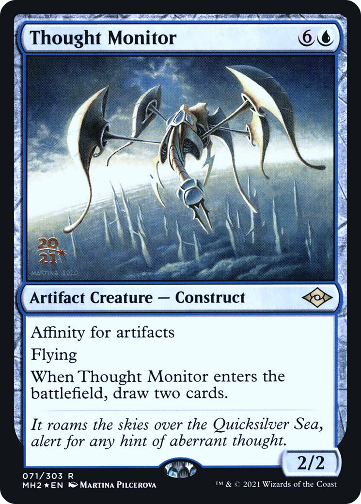 Thought Monitor | Modern Horizons 2 Promos #71s [foil]