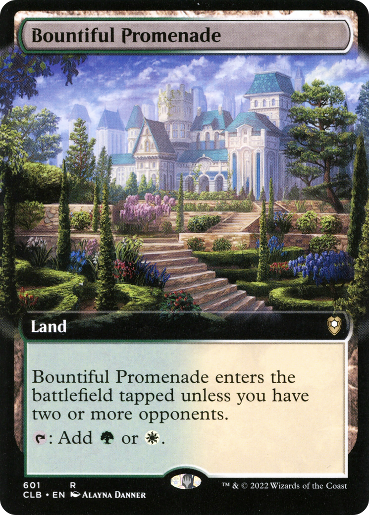 Bountiful Promenade | Commander Legends: Battle for Baldur's Gate #601 [foil]