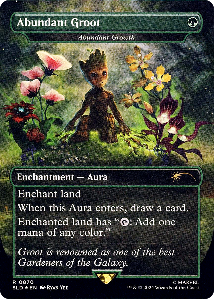 Abundant Growth | Secret Lair Drop #870 [foil]